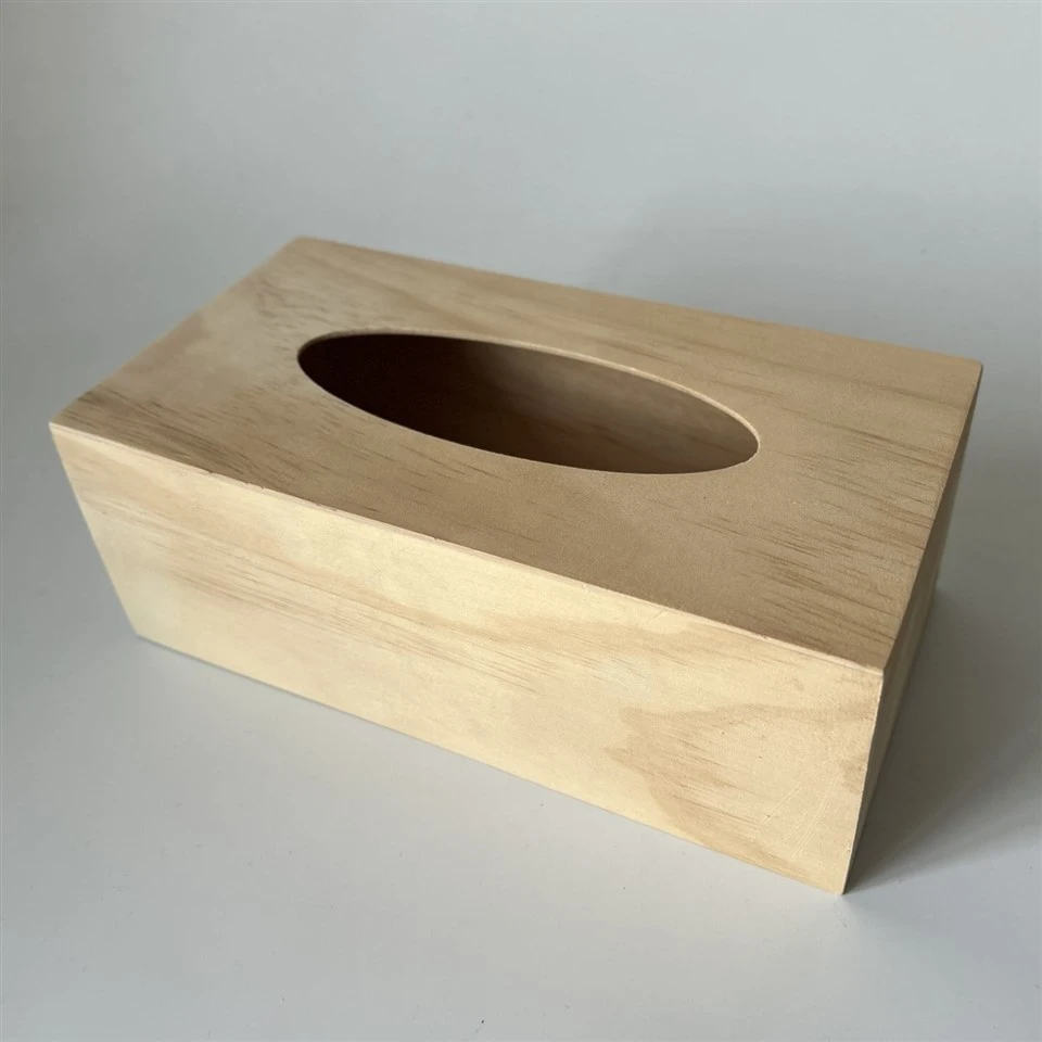 Yog'och kvadrat to'qima qutisi